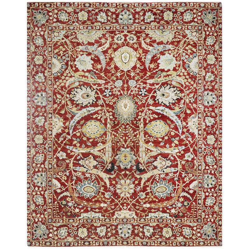 Wool Oriental Area Rug, Rectangle 8' x 10'