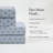 Freesia Cotton Sheet Set Blue-111329015