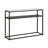 Nellie 42'' Glass Top Console Table