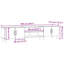 Kyeisha TV Cabinet 180x31.5x40 cm Engineered Wood-549442215