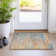 Machine Washable Indoor/Outdoor Christain ACN1298 Teal Rug