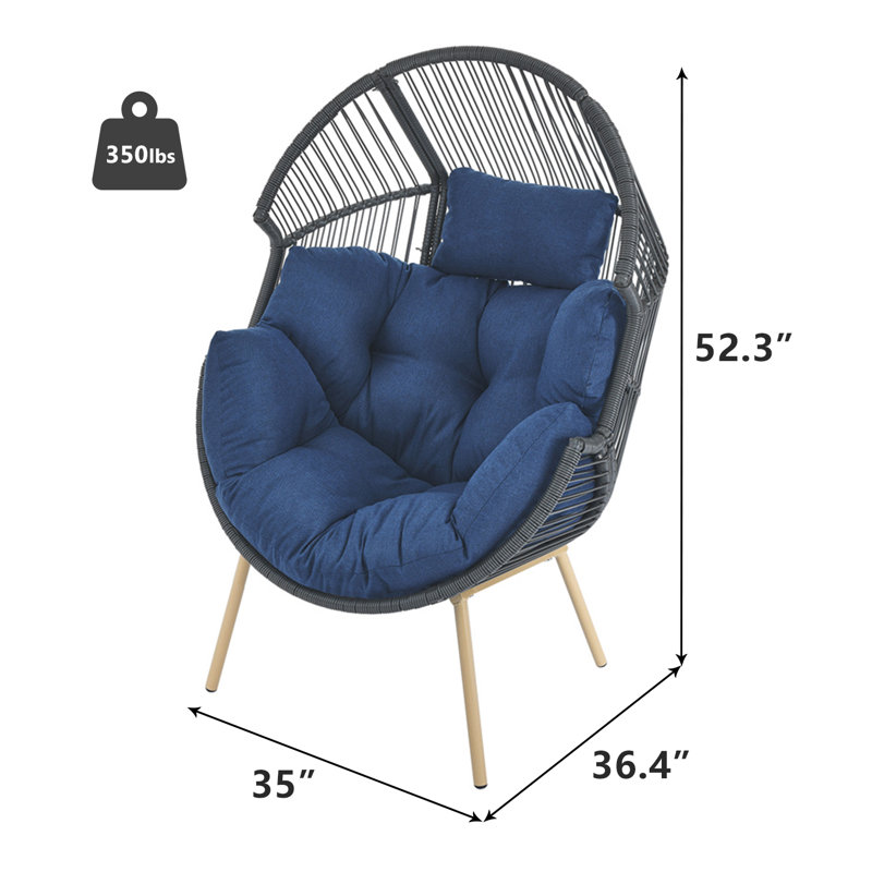 Hamac avec coussin Baja, Bleu