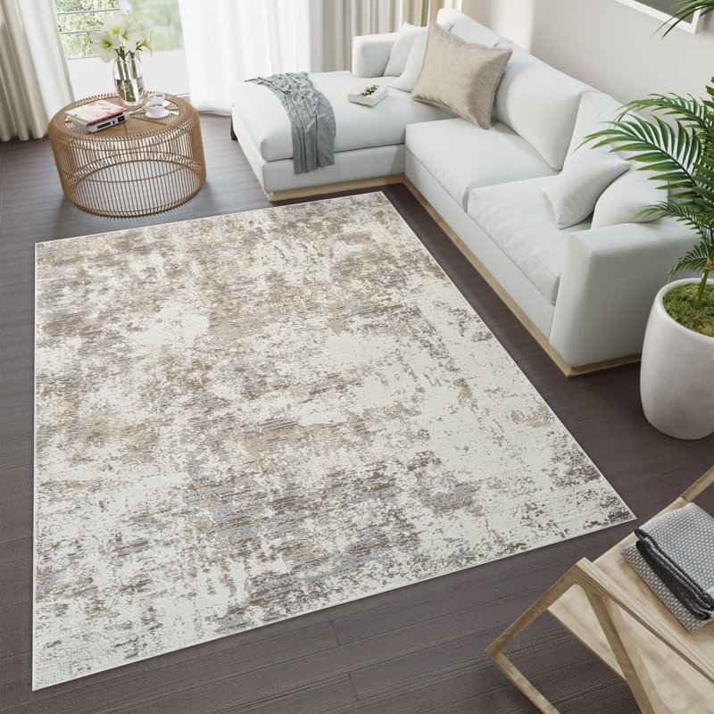 Tapis tissé à la machine Harbard, Rectangle 7 pi 10 po x 10 pi 1 po