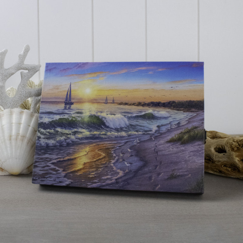 Toile de table éclairée Sunset Sunset 8X6