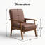 Chaise d'appoint rembourrée Bridgeview-1459021949