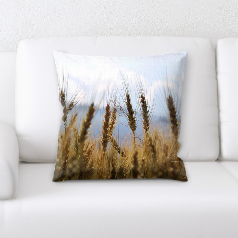 Coussin décoratif blé