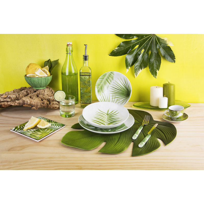 Foliage Square 1 Piece Trivet