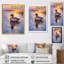 «Twilight Duck At The Lake III» - art mural animal de canard-1894710027-2099102269