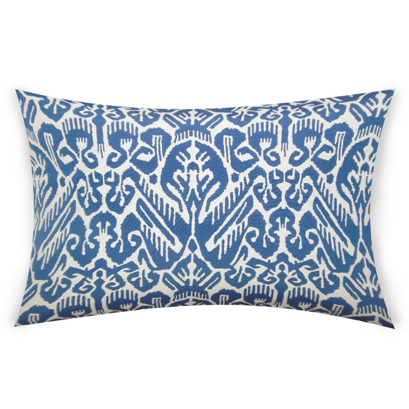 Jaxon Damask Feather Reversible Throw Pillow