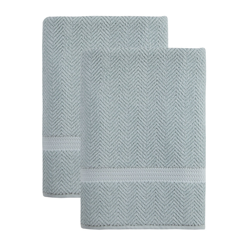 Vandewa Luxury Turkish Cotton Bath Sheet Set, Light Aqua, Bath Sheet - 2 Pack