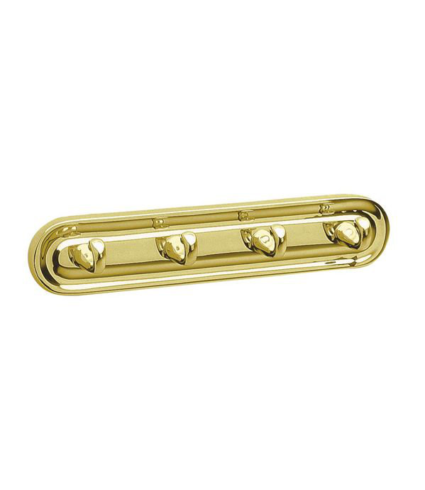 Wall Mounted Hook, Polished Brass