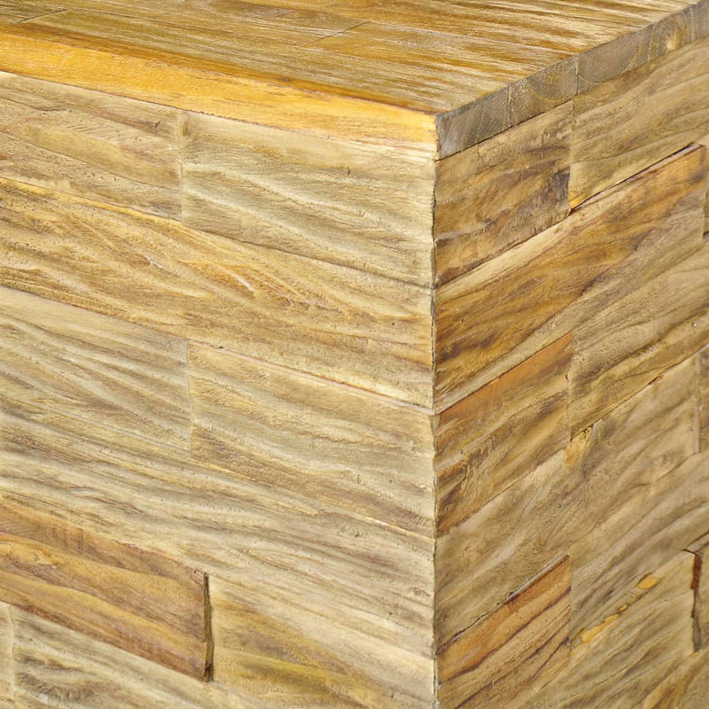 Tamia Solid Wood Block Coffee Table