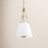 Lodi 4-Light Dimmable Fabric Cone Pendant-1829598408