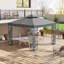 Breianne 3m W x 3m D Steel Patio Gazebo