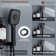 AquaRhapsody Ceiling Mounted Thermostatic Shower System with 4 Body Jets and Storage Shelf