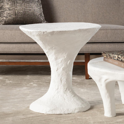 Primitive Accent Table-Soft White