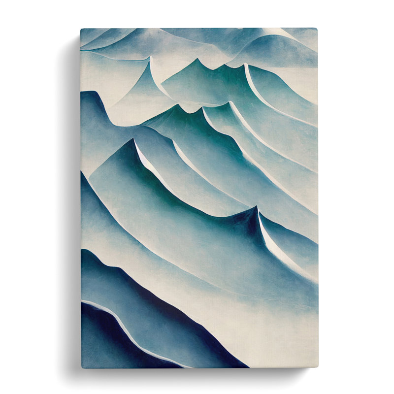 Glacier Abstract Vol.2 - Wrapped Canvas, 60cm H x 40cm W x 3cm D