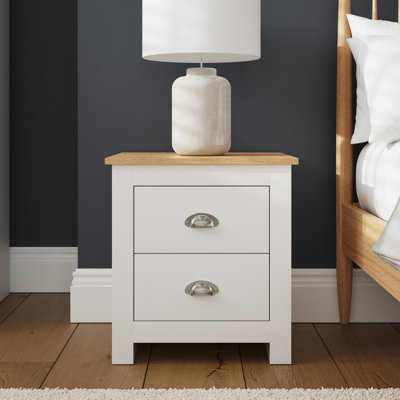 Lancaster 2 Drawer Bedside