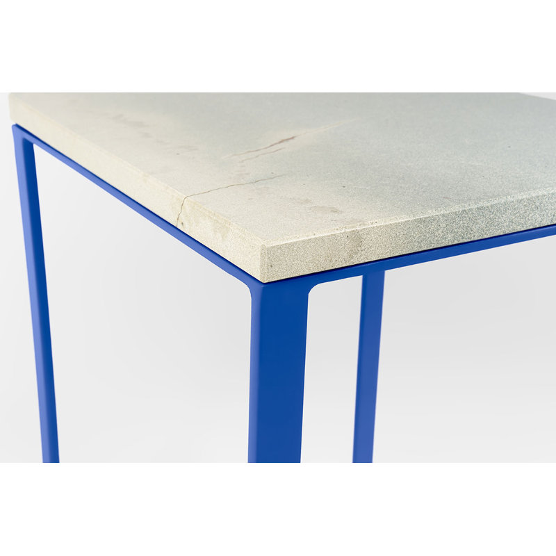 Abdul-Mateen Frame End Table, Blue