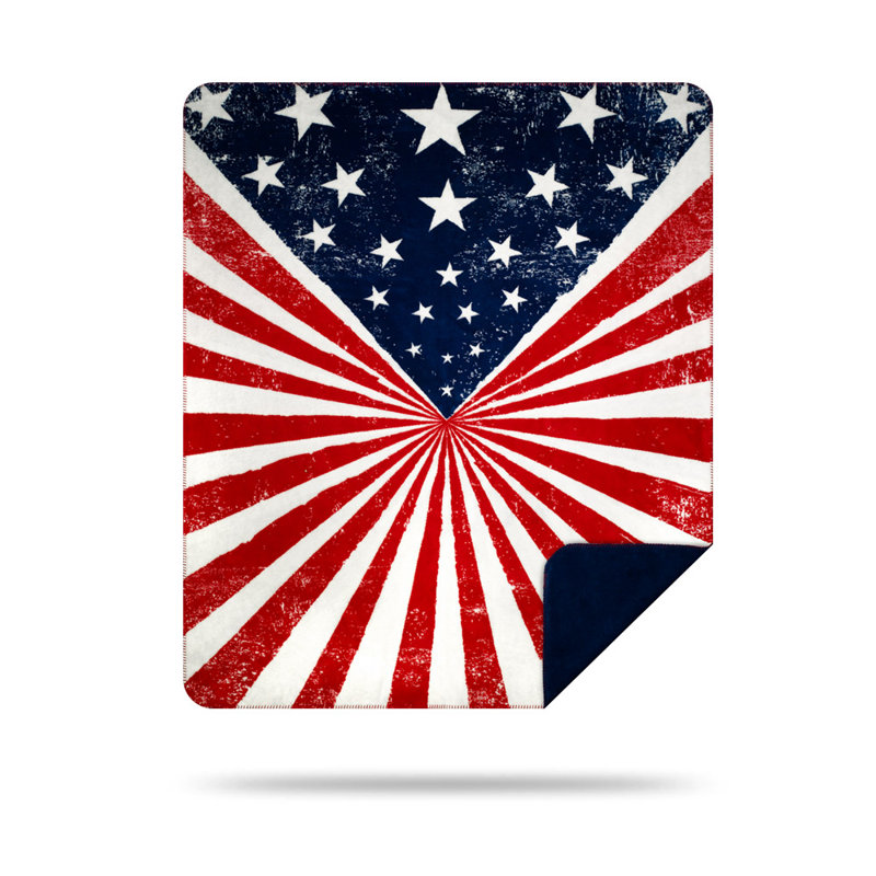 Couverture Pride American Microplush