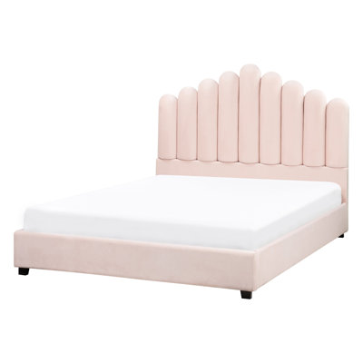 VINCENNES Upholstered Velvet Bed