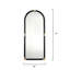 Tucson Rattan Beveled Mirror-1937141950