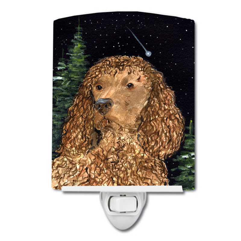 American Water Spaniel Ceramic Night Light