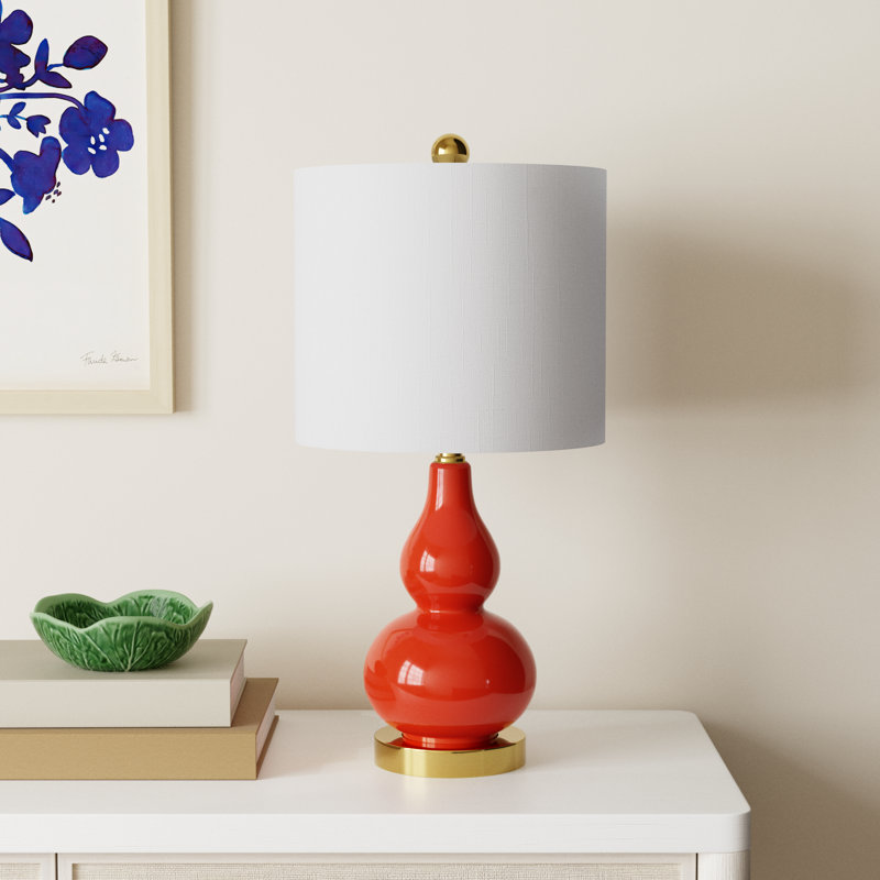 Galliano Table Lamp, Orange