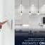 Ampoule DEL Luxrite A19 8 W = 60 W, blanc doux, intensité variable 800LM, ampoule DEL standard, E26, luminaire à boîtier fermé, calibre humide, ETL, paquet de 8