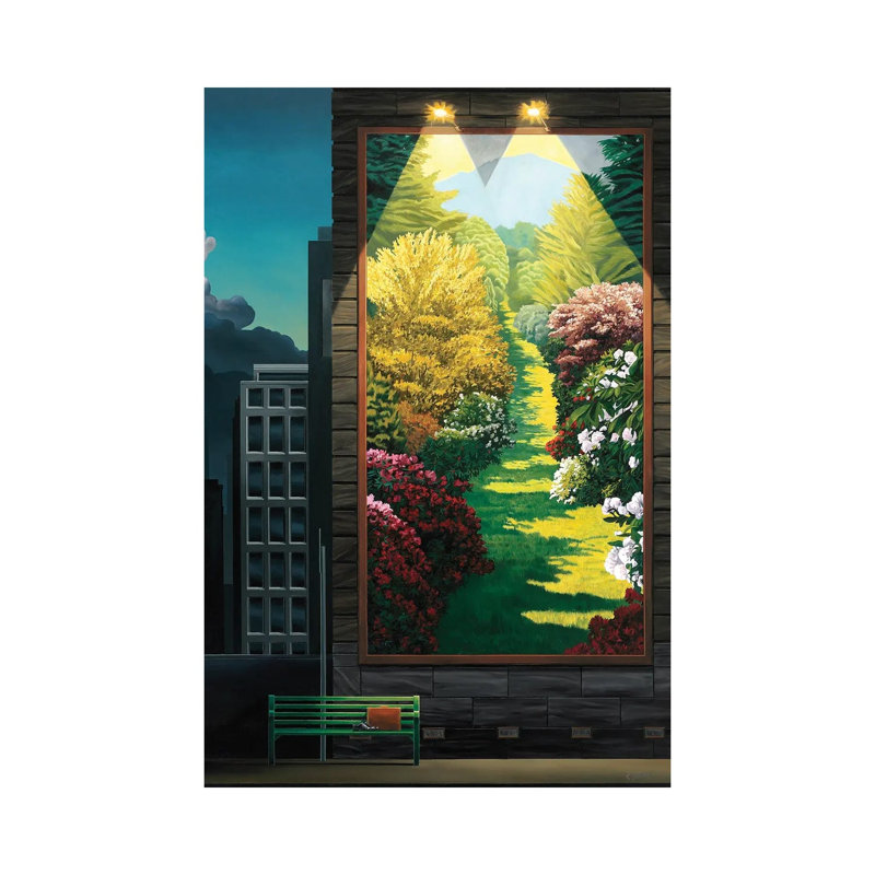 Different Paths by Ross Jones - Wrapped Canvas Painting, 66.04 cm H x 45.72 cm W x 1.91 cm D