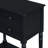 Narrow Console Table, Slim Sofa Table With Three Storage Drawers And Bottom Shelf-1195579765