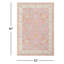 Tapis oriental en laine / nylon rose Guerin-186352453