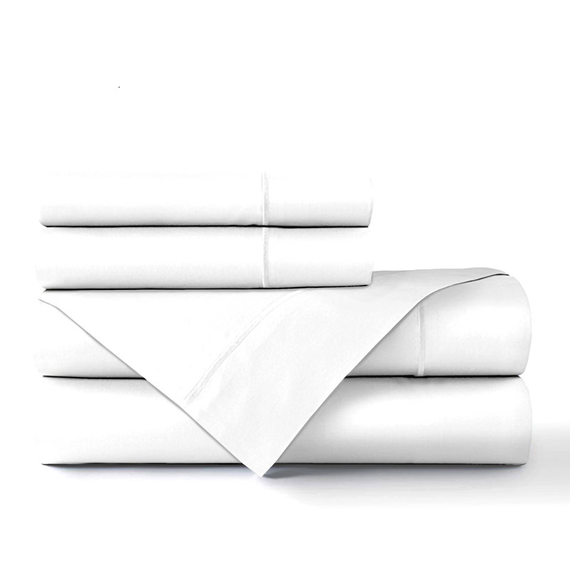 Ensemble de draps pour chambre d'amis 3 pièces 100% poly