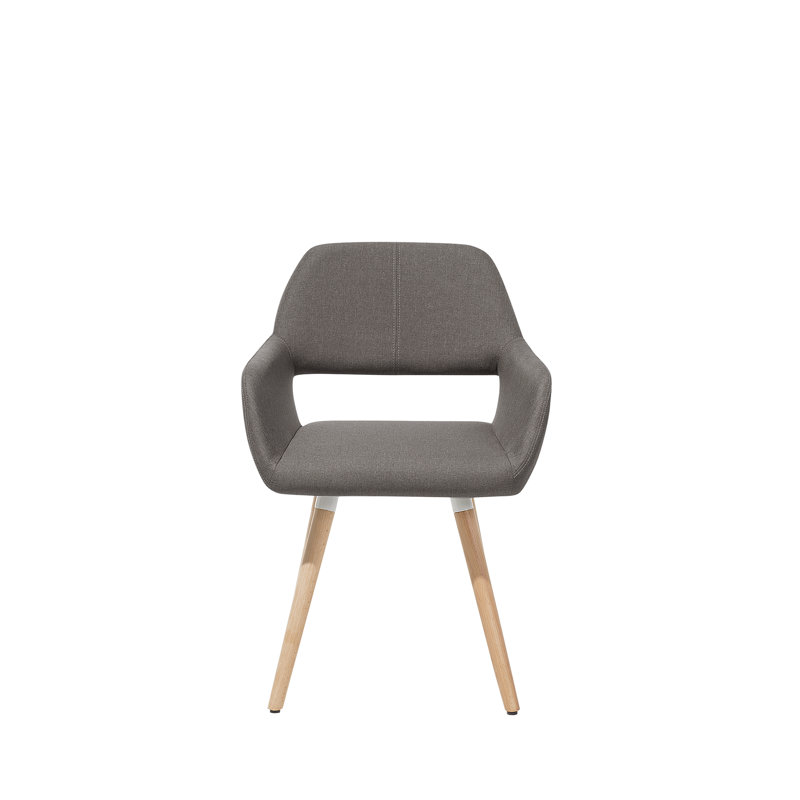 Alida 49cm H Upholstered Armchair, Taupe