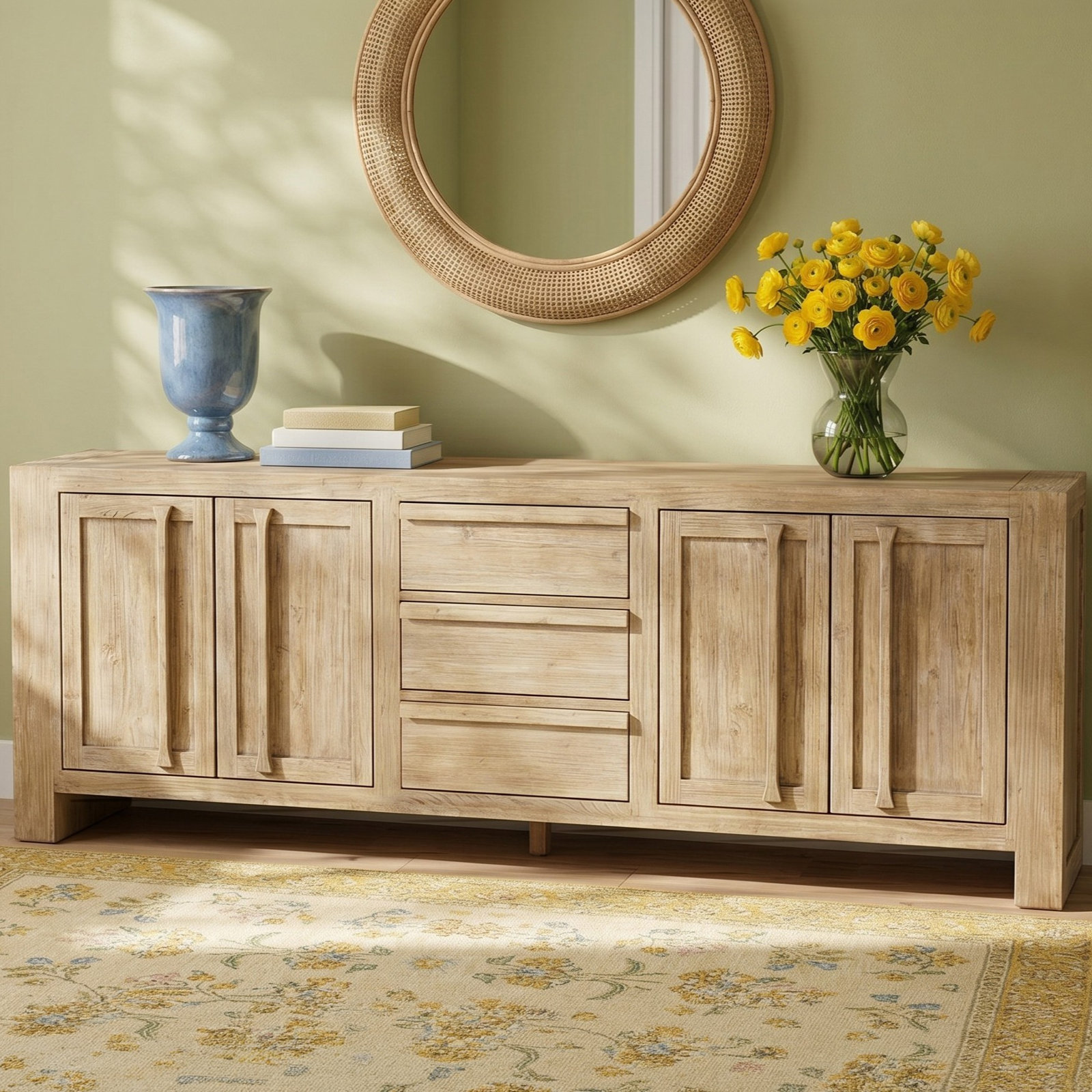 Solid Wood Sideboard