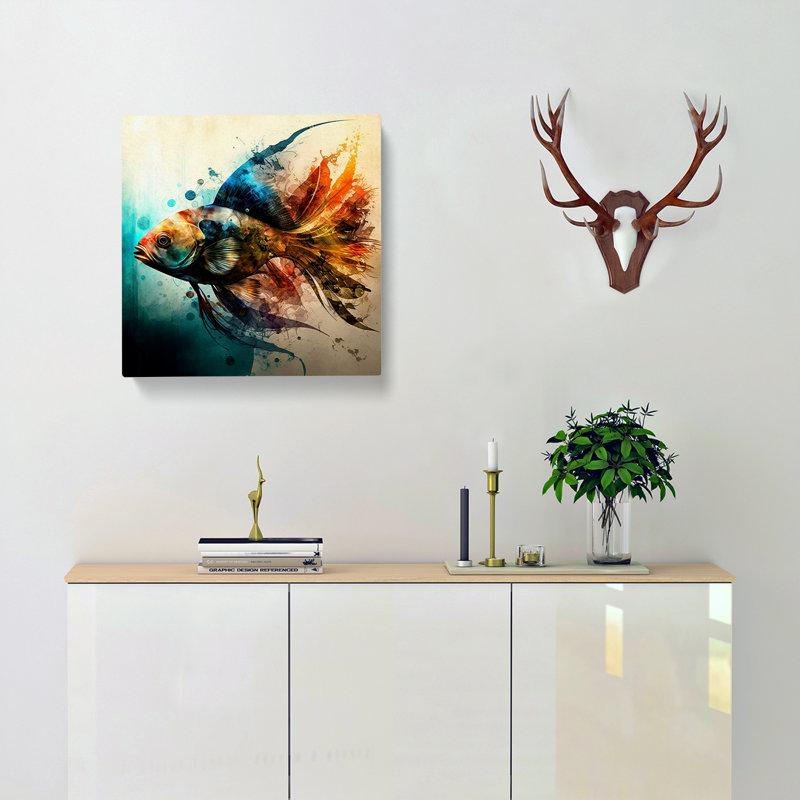 Print, 35cm H x 35cm W x 3cm D