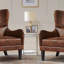 Adetola 27" Wide Polyester Wingback Chair