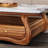 Wujin wood marble coffee table