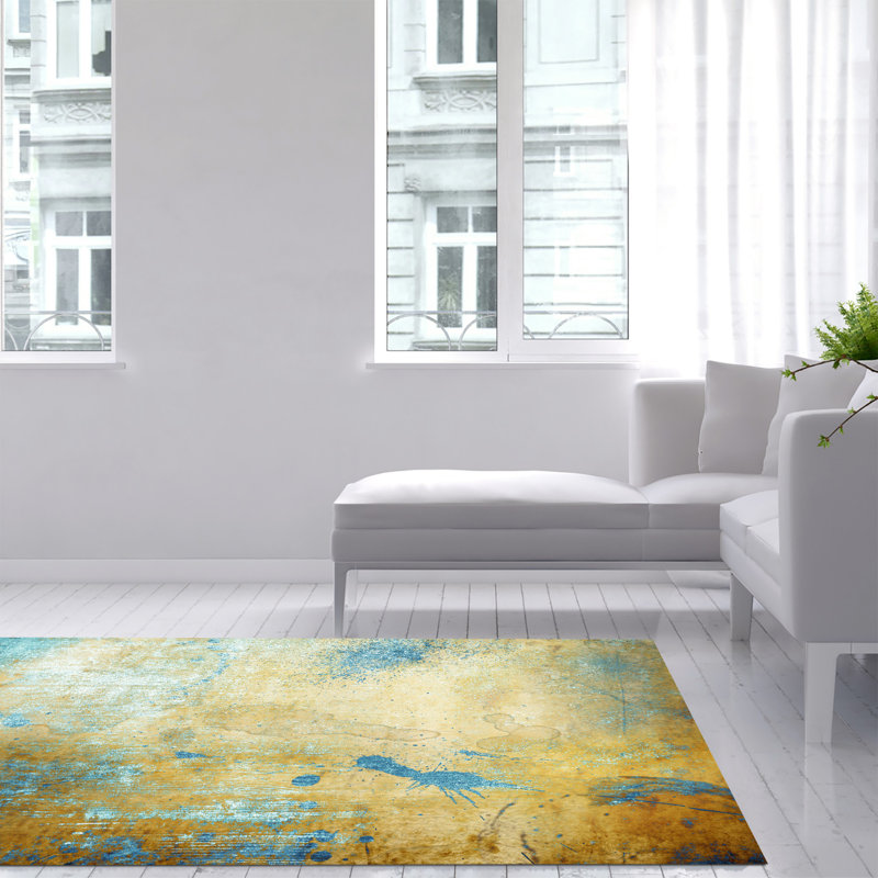 Genele Abstract Area Rug, Rectangle 140 x 200cm