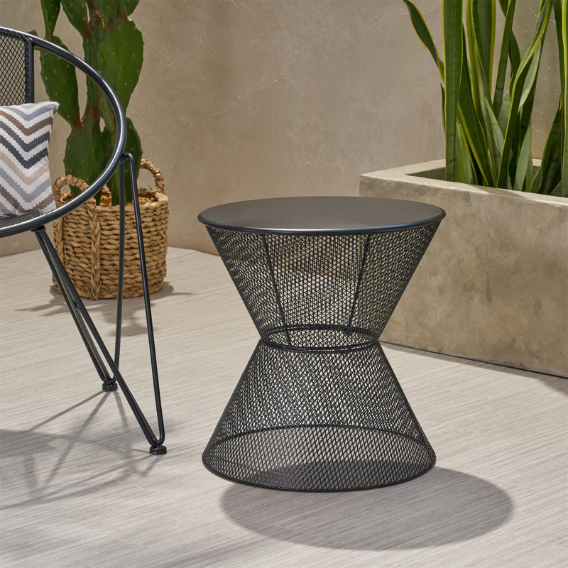 NEVADA SIDE TABLE, Matte Black