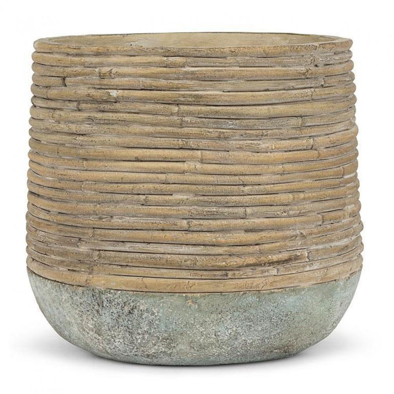 Brittneyann Cachepot, 8" H x 8" W x 8" D