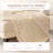 Ruched Faux Fur Throw Blanket with Reversible Design and Silky Soft Texture-108535333-108535332
