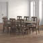 Ensemble de salle à manger extensible 9 pièces Heneretta