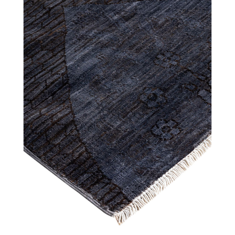 Izzat One-of-a-Kind 5' 10" X 8' 9" Hand Knotted Area Rug