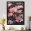 Monochromes roses et noirs marguerites photo III - marguerites, impression d'art mural-1271437348-1271437370