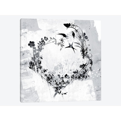 «Floral Heart», impression sur toile