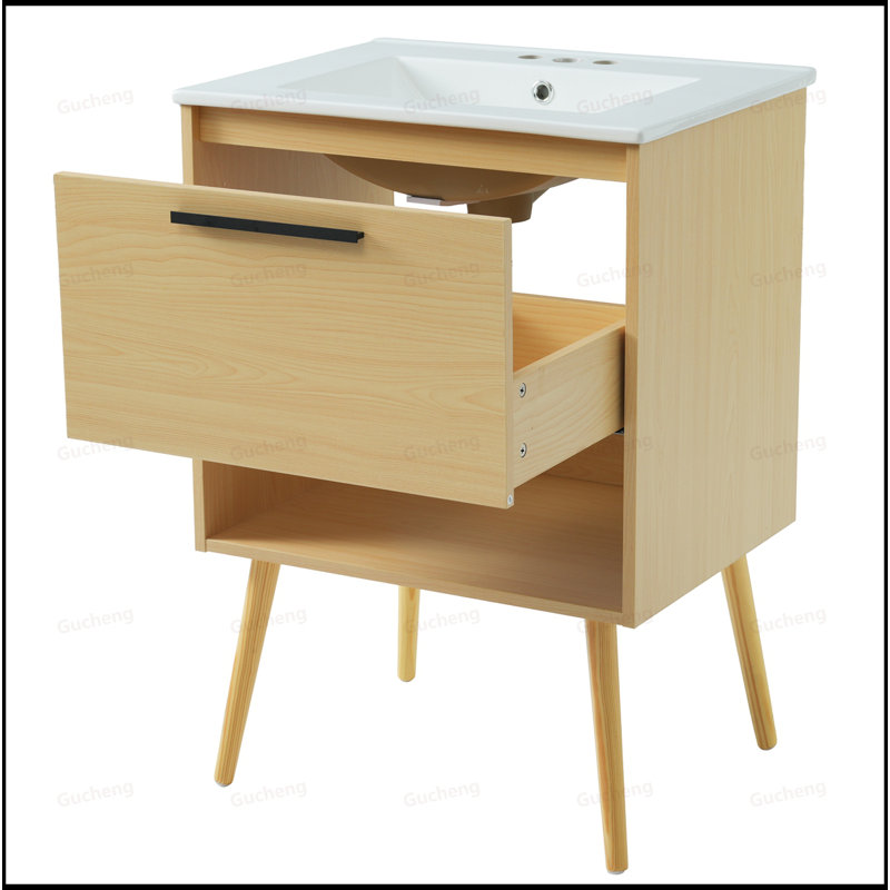 24"Bathroom Vanity With Sink Combo