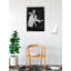 «King of Rock Elvis Presley Poster», reproduction de photo encadrée
