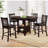 Hester Espresso Extension Counter Dining Table