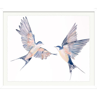 Swallows in Flight No. 45